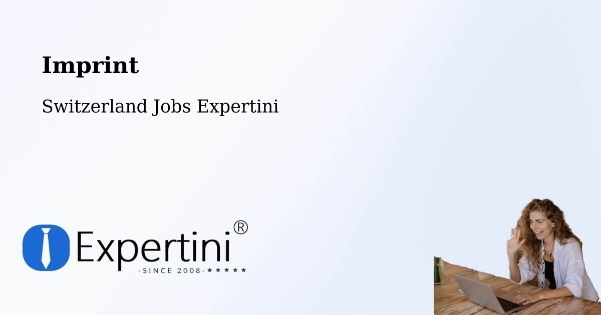 Imprint – Turgi - Switzerland Jobs Expertini